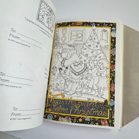 Mary Engelbreit “Something To Do for the Holidays” Coloring Activity Book - Picture 10 of 10